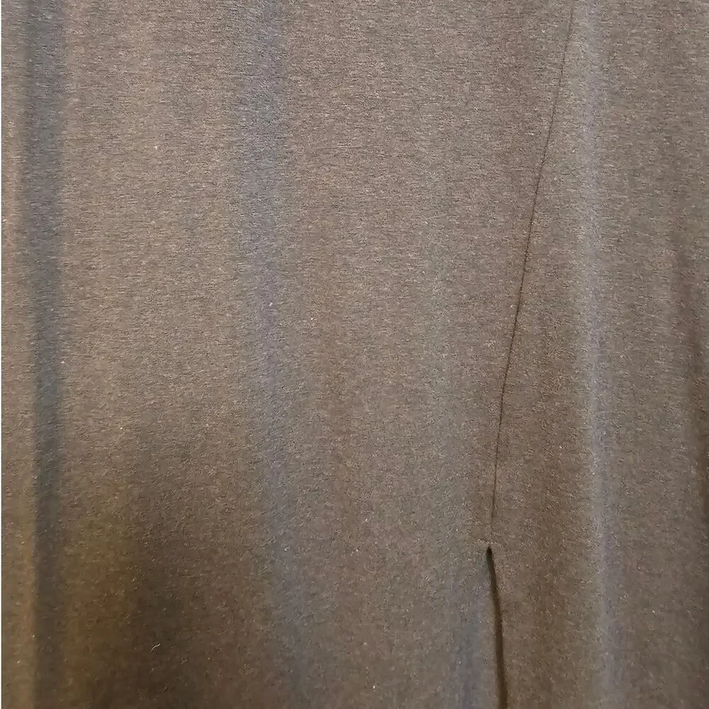 Soft Surroundings Heather Brown Espresso Boho Lagenlook Annette Long Dress